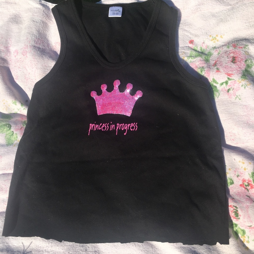 “Princess in progress” top